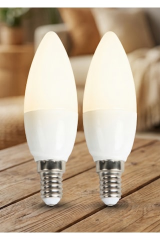 10 Adet Cata Ct 4079 Buji Led Ampul 7w Beyaz Işık 6400k E14 Duy 10 Adet