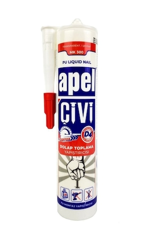 Apel Sıvı Çivi Montaj Kit Çok Güçlü Yapıştırıcı 300 Gr 55