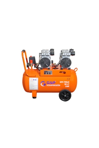 Gap 50 Lt 4 Emişli 2 Hp Sessiz Yağsız Kompresör
