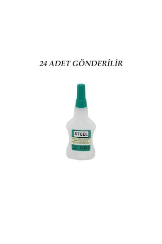 24 Adet Wincell Steel Hızlı Yapıştırıcı 37gr Mdf-ahşap-metal-plastik-deri