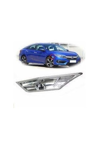 Honda Civic Sol Çamurluk Sinyali 2016-2019