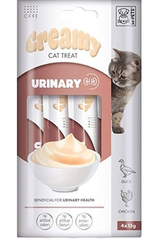 M-pets Üriner Sistem Krema Kedi Ödül Maması 4x15 Gr 244-30041.01