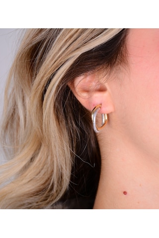 Özden Kuyumcusu 14 Ayar Altın Küpe Ozdkup014