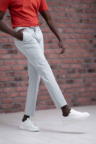 Paul Martin Regular Fit Likralı Paraşüt Kumaş Beli İplikli Ve Lastikli Jogger Pantolon gri