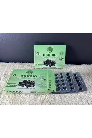 Mumio Shilajit Takviye Edici Gıda 2 x 90 Tablet﻿﻿