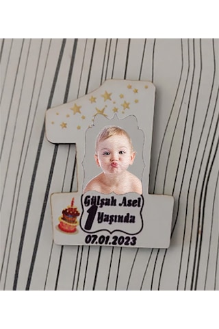 1 Yaş Magnet 25 Adet 7 CM