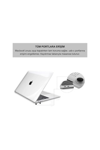 Macbook Pro 14 İnç 2021-2024 M4/m3 Max/m3 Pro/m3/m2/m1 Max/m1 Pro/m1 Çip İle Uyumlu Şeffaf Dayanıklı Koruyucu Kılıf, Ultra İnce Elastik Kapak A2442 A2779 A2918 A2992 A3112 A3185 A3401 Şeffaf