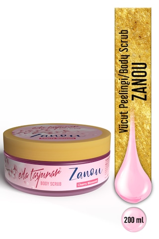 Zanou Cherry Blossom Vücut Peelingi Çiçeksi Koku & Yumuşak Cilt 300 Gr