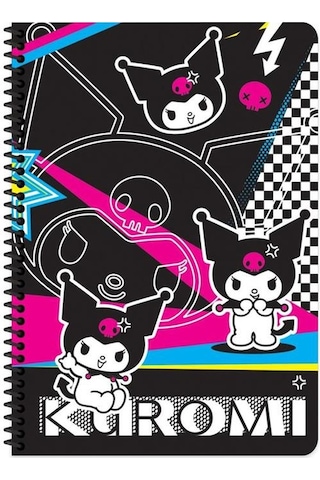 Keskin Color Kuromi A4 80 Yaprak Karton Kapak Defter 2 Li Set 3