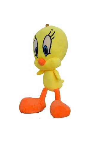 Oyuncak Peluş Tweety 40 Cm Uyku Arkadaşı Sarı