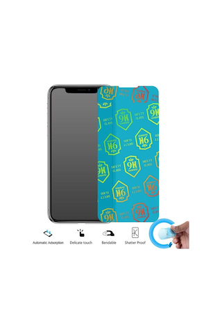 Apple Uyumlu iPhone    13  Ekran Koruyucu 6.1 Inch 9h Clear Nano Esnek Cam Ekran Koruyucu