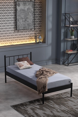 Bedliga Falez-S Tek Kişilik Metal Karyola