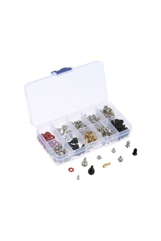 Dofolink 228 Parça Bilgisayar Somun Seti - Anakart, Disk, Kasa Ve Fan Sabitleme İçin Tam Zirve Takım