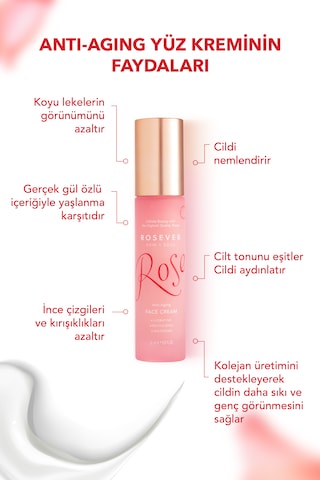 Rosever Skin Soul Gül Özlü Yüz Bakım Kremi 30 Ml