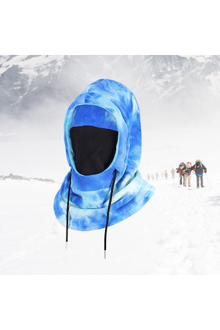 Suntek Kar Maskesi Kayak Bandanası Nefes Alabilir Snowboard Mavi Mavi