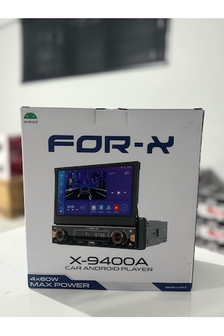For-x X-9400a Android İndach Oto Teyp 2024 Yeni Ürün