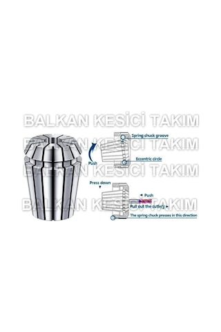 ER32-6Mm PENS 6MM ER 32 TUTUCU PENS FREZE PENSİ