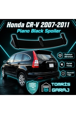 Honda Cr-v 2007-2011 Piano Black Spoiler
