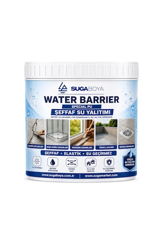 Suga Water Barrıer Specıal Pu Şeffaf Su Yalıtımı 1 Kg 1 KG