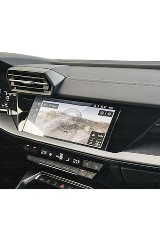 Audi A3 Navigasyon 10.1 Inç Uyumlu 9h Nano Ekran Koruyucu 2021-20