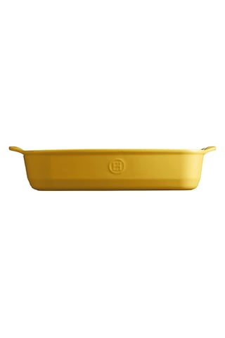 Emile Henry Fırın Kabı Dikdörtgen 36 x 23 cm Mat Sarı/Provence Ye Mat Sarı