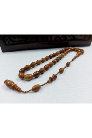 Soma Tesbih Muhammed Erden Usta Eseri El İşi Kuka Tesbih 8 x 10.5