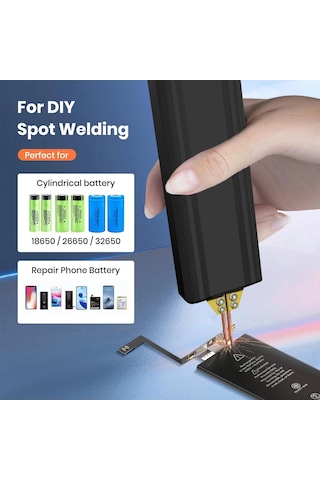 Conventions1 Dıy Taşınabilir El Pil Nokta Kaynakçı 18650 Lityum