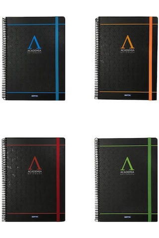 Gıpta Academıa Spiralli Defter A4 120 Yp. Kareli