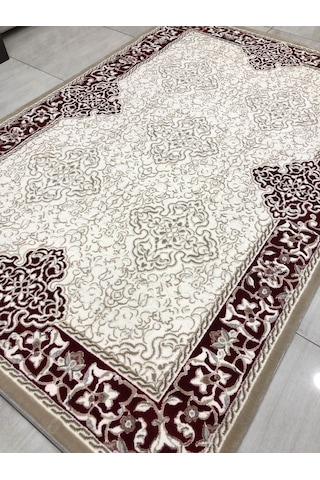 Saray Halı Vizyon 12492 Lj-1 Kırmızı Beyaz 4 M2 Halı !