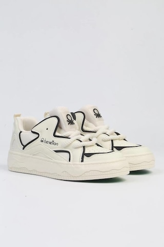 United Colors Of Benetton Benetton Bni-10100 Kalın Taban Kadın Sneakers Spor Ayakkabı 001