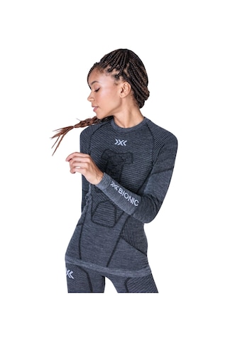 X-Bionic X-bıonıc X-bıonıc Termal Merino Kadın Uzun Kollu Üst 1414 Gri