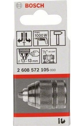 Bosch 2608572105 Anahtarsız Uç Takma Mandreni 1.5-13 MM
