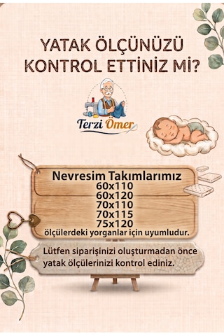 %100 Pamuk Sevimli Kuzu Desenli 3 Parça Bebek Nevresim Takımı Nevresim, Çarşaf, Yastık Kılıfı - Mavi Açik Mavi