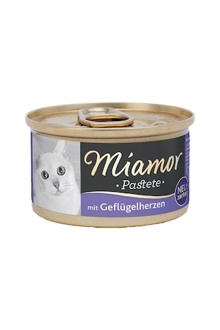 Miamor Pastete Yürekli Konserve Yetişkin Kedi Maması 85 G