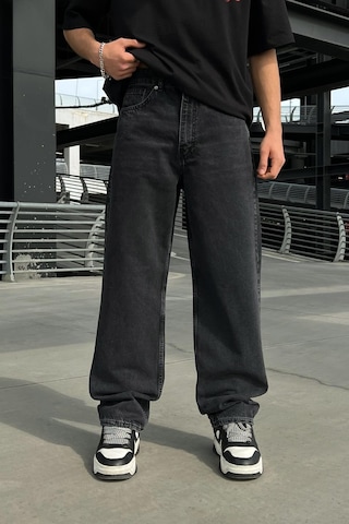 Flaw Basic Baggy Jean Antrasit Antrasit
