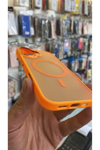 Apple iPhone Uyumlu 16 Kamera Korumalı Mat Magsafe Wireless Şarj Destekli Renkli 45670