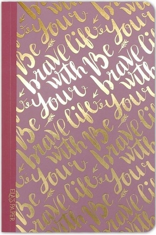Ela's Paper Brave Life Notes Çizgili Defter