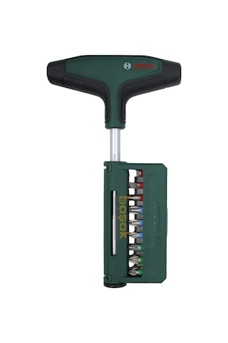 Bosch T Saplı Manyetik Tornavida 18 Parça Bits Seti 1600a039j3