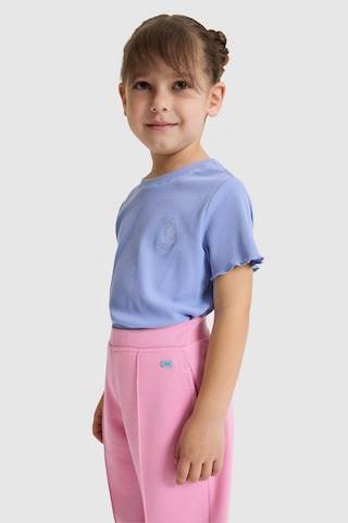 U.s. Polo Assn. Kız Çocuk Lila Tişört Basic 50325610-vr245 Lavanta
