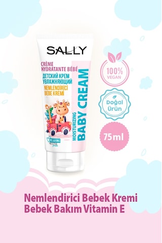 Sally Nemlendirici Bebek Bakım Kremi 75 ML