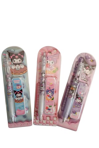 Belkıss Kuromi Uçlu Kalem 0.7 Uçlu Set 1 Set Olarak