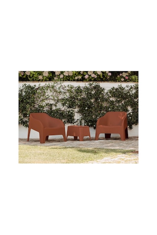 Toomax Petra Armchair Art. 185 Terracotta Tekli Sandalye Çok Renkli