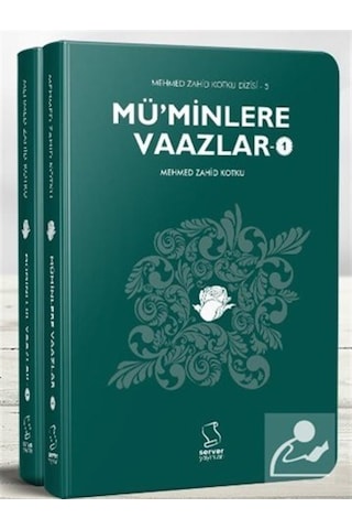 Mü'minlere Vaazlar (2 Kitap Takım) (Cep Boy) / Mehmed Zahid Kotku 9789758757817