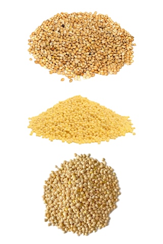 İpek Değirmen 3 Kg Premium Darı Paketi Sarı Ak Darı Soyulmuş Darı