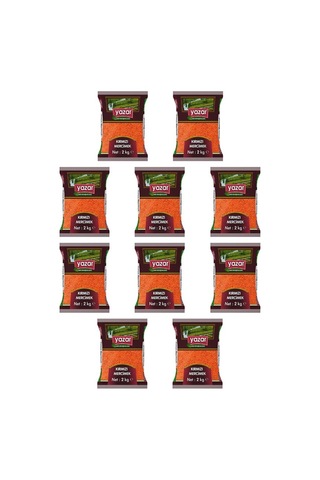 Yazar Yerli Kırmızı Mercimek 10 x 2 KG