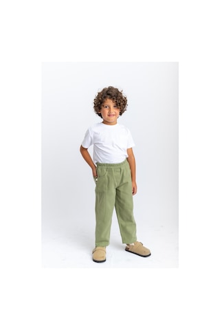 Cigit Gabardin Pantolon 2-7 Yaş Olive Yeşil