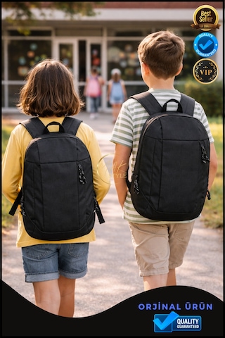 Overpet Günlük & Outdoor Sırt Çantası 10 L Hafif, Konforlu Ve Çok Amaçlı Kullanım Siyah