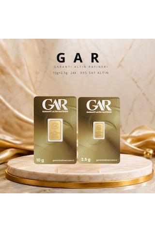 12.5 Gr 24 Ayar Altın 995 Gar