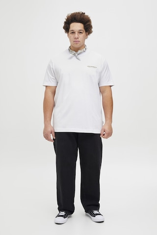 Jack & Jones Erkek T Shirt 12278557 Beyaz Beyaz