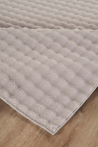 Bubble Gri Puffy Post Peluş Halı Yolluk Kaymaz Taban Yıkanabilir Pofuduk Oturma Salon Çocuk Odası Çok Renkli